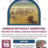 Greece without Demeter: The End of Cereal Agriculture in Greece - Christopher Witmore, Professor in Archaeology and Classics, Texas Tech University