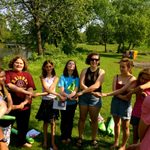 Carleton volunteers get together with middle school girls as friends and positive role models.