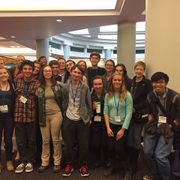 Carleton students at the AASHE Student Summit.