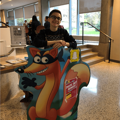 Andrew Farias '21, Swipe out Hunger PD, with Swiper the Fox!