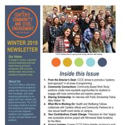 Winter 2019 Newsletter cover