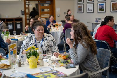 Guests at the 2023 Community Partner Luncheon hosted by Carleton College
