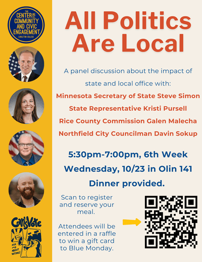 All Politics are Local flyer