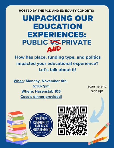 Flyer for Communications Conversation