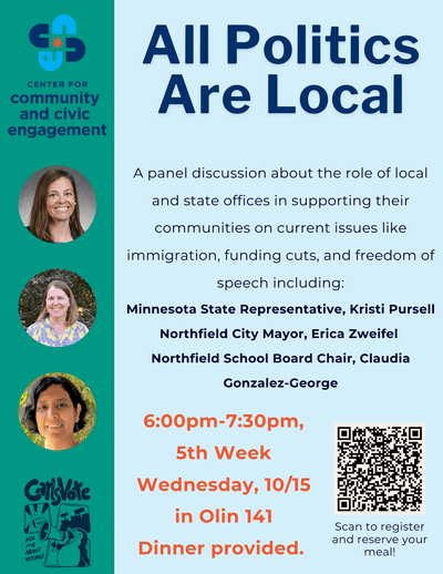 All Politics is Local flyer