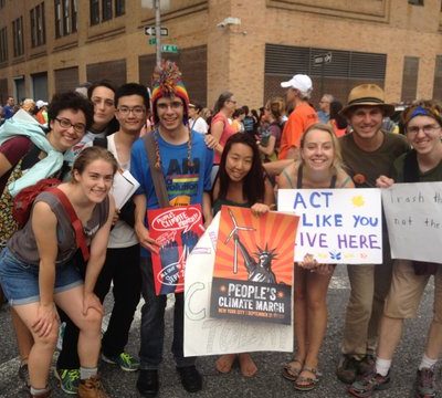 Carls at the People's Climate March