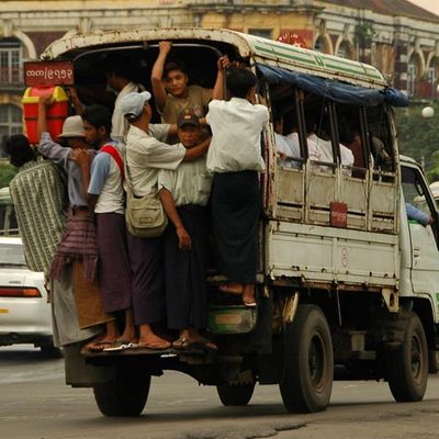 Truck in Myanmar