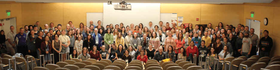 large group photo in conference room