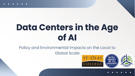 presentation slide "data center in the age of AI"