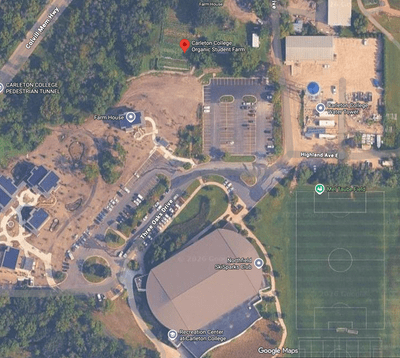 Carleton Student Farm Location Map
