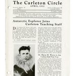 Laurence McKinley Gould joins the Carleton faculty