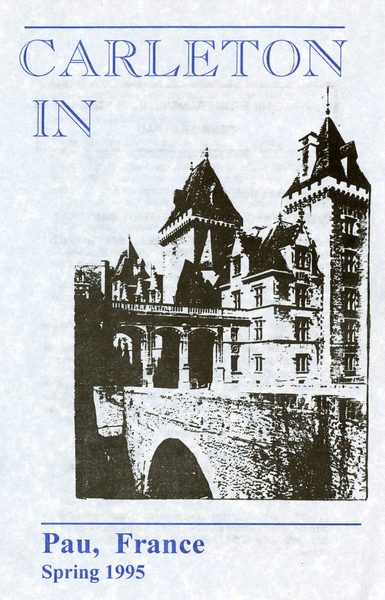 Carleton in Pau brochure