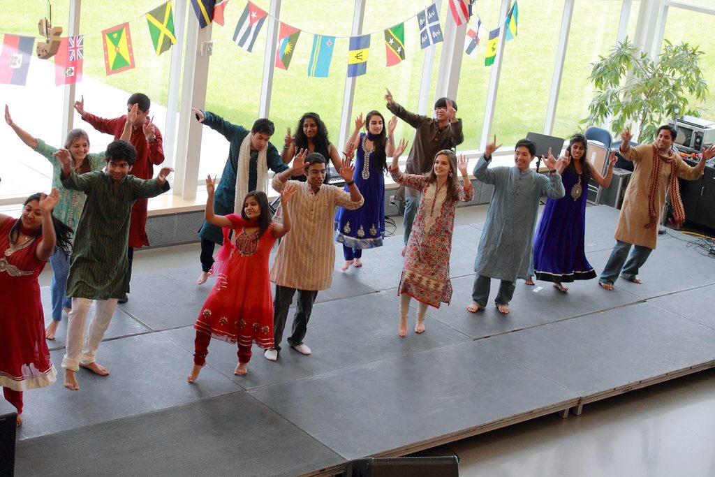 cultural dancing on stage
