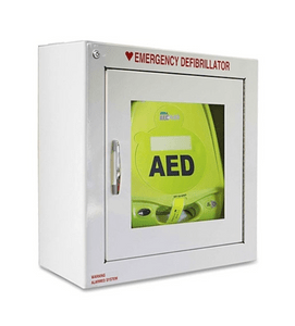 AED in cabinet