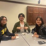 GWSS students posing for a photo at the spring '25 Strawberries & Chocolate Celebration.