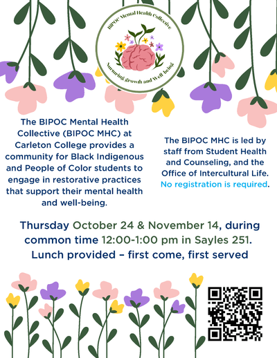 BIPOC Mental Health Collective Poster