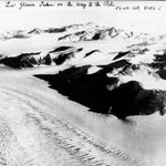Liv Glacier,aerial photo taken on Byrd's flight to the Pole, November 1929.