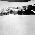 Aerial photograph; Mt. Nansen in the background.