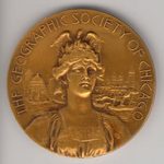 1931 Gold Medal of the Geographic Society of Chicago