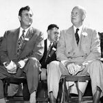 Hosting Eisenhower at Carleton, September 16, 1952.