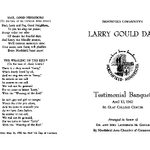 Larry Gould Day for the City of Northfield, April 12, 1962.