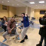 Students hang out at events hosted by Residential Life