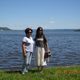 Mariko and Kimie at Lake Pepin