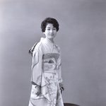 Mariko dressed in a kimono