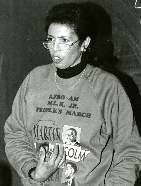 1990 Martin Luther King Day, Dean of Students Hudlin Wagner