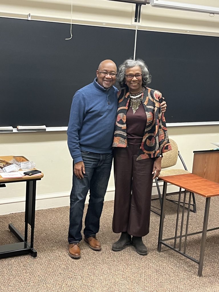 Chérif Keïta & Professor Emeritus Mary Easter