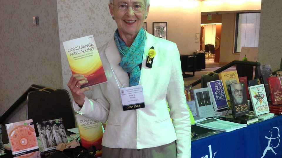 Author Anne E. Patrick, William H. Laird Professor of Religion and the Liberal Arts, Emerita