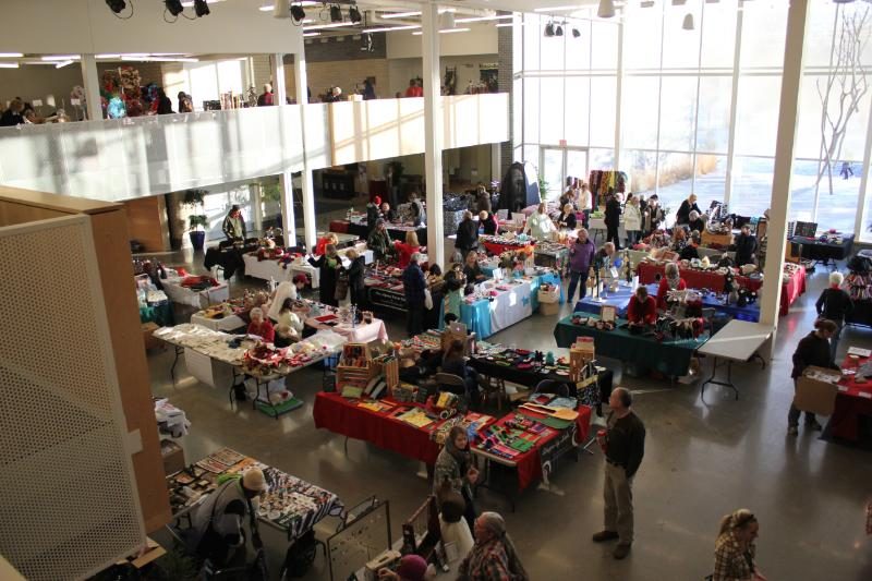View of the 2013 Craft & Bake Sale