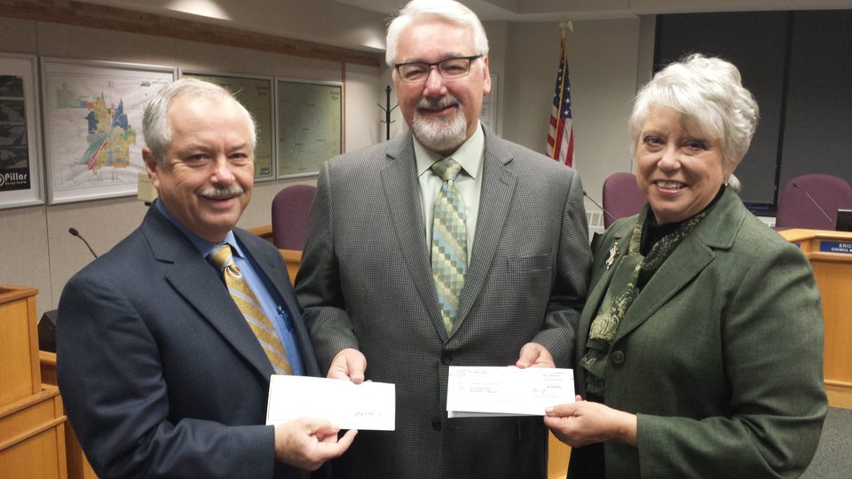 College Donation to city of Northfield