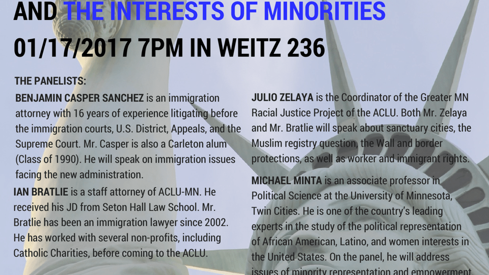 Panel 1: Immigration, Civil & Political Rights, & the Interests of Minorities