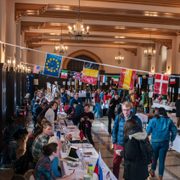 Students and Faculty share their study abroad experiences and provide valuable insight at the OCS fair.