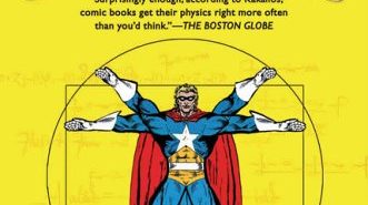 Cover art for the book, "The Physics of Superheroes."