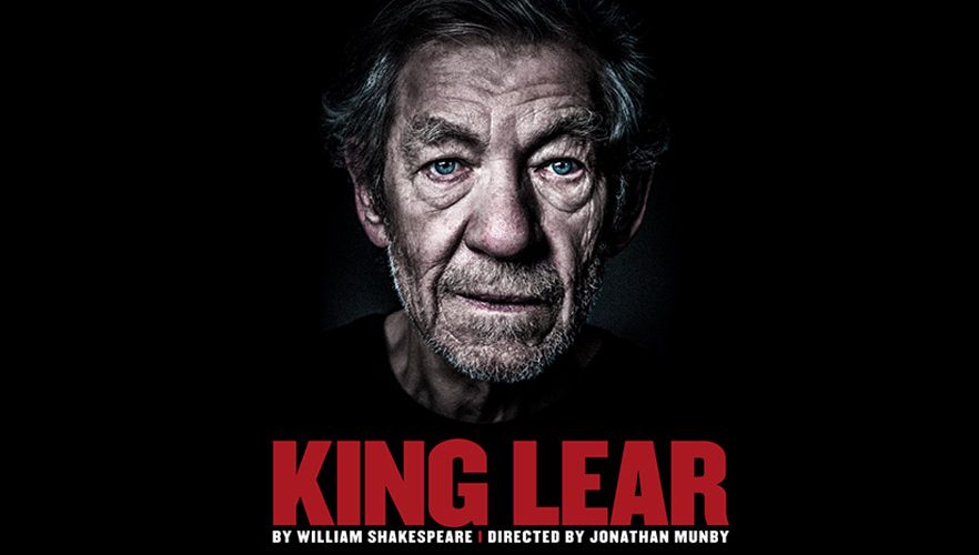 Image of promotional poster for National Theatre's production of "King Lear."