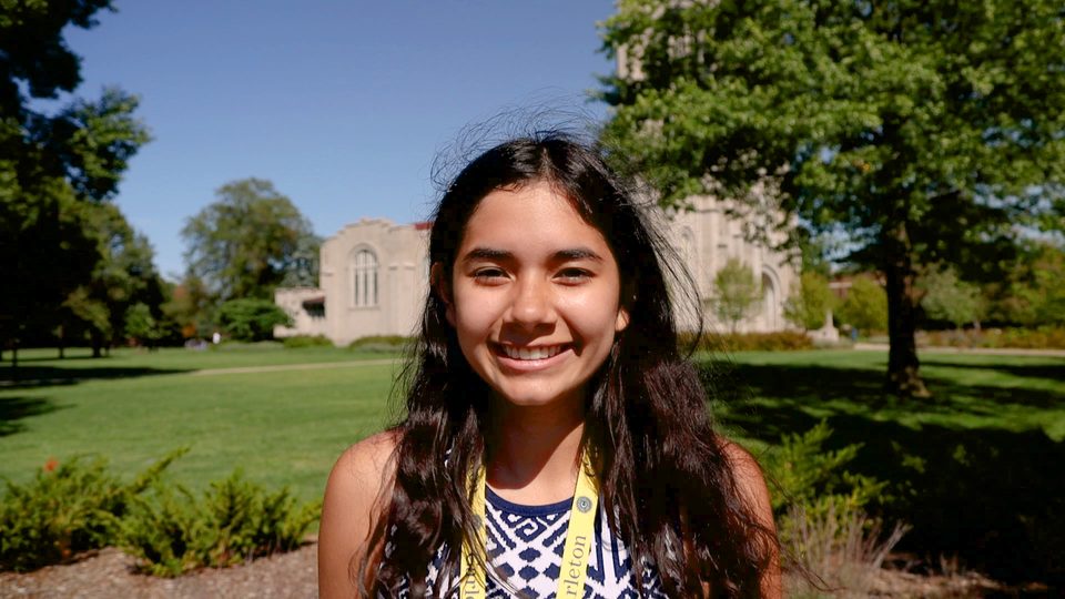 Move-in day for the Carleton College Class of 2023.