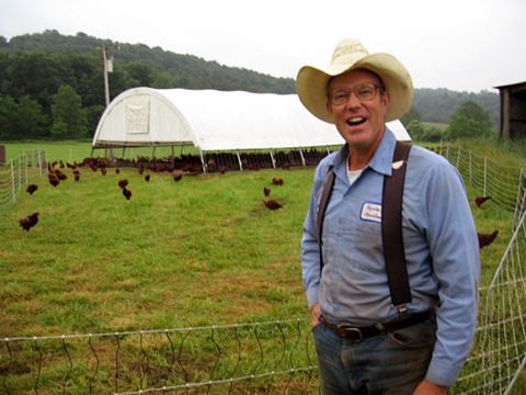 "High priest of the pasture," Joel Salatin