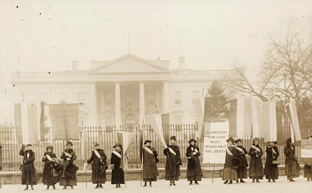 Women's Suffrage Parade, 1917
