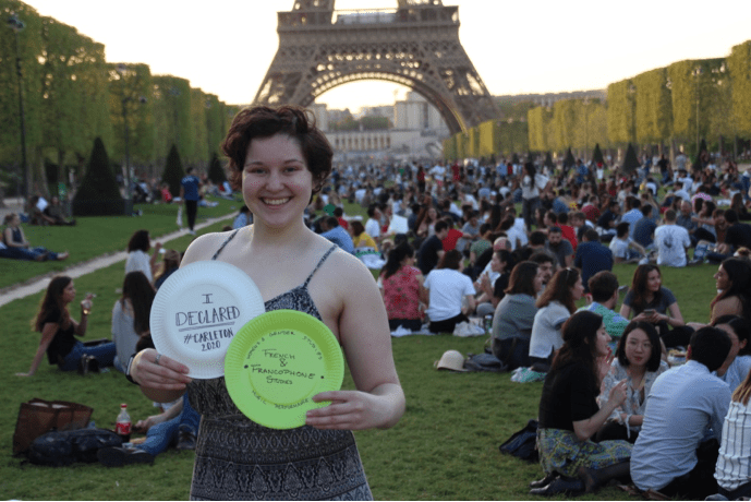 Elizabeth Sachs ’20 in Paris