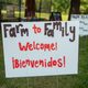 farm to family sign