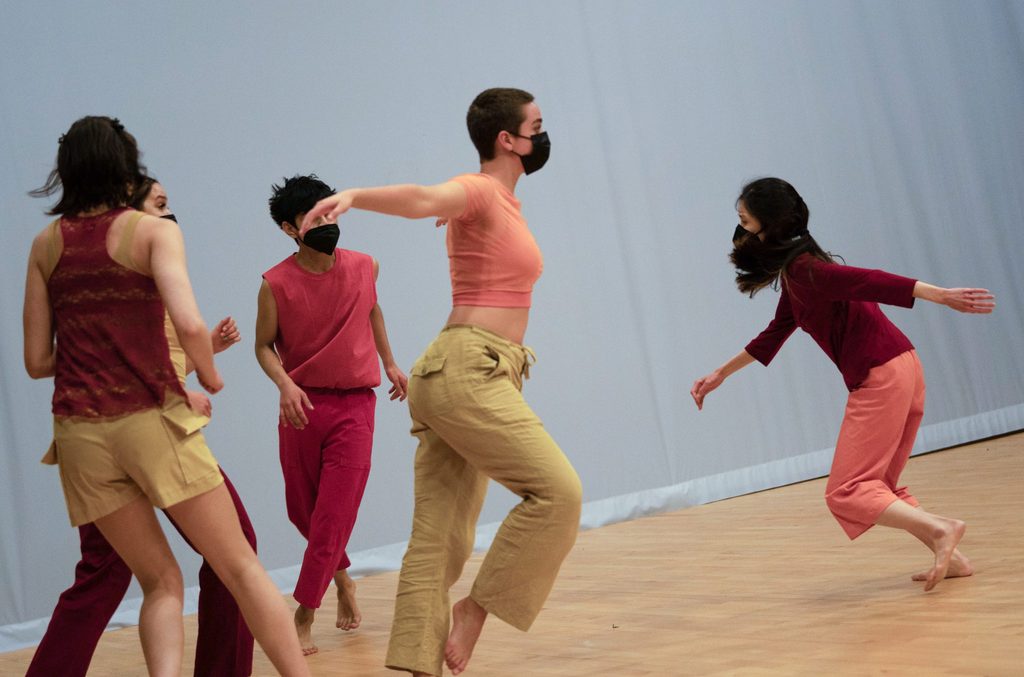 Semaphore Repertory Dance Company dances during the Mary Easter Dance Studio dedication ceremony