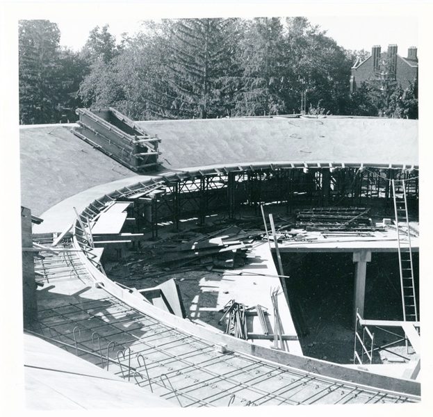 Construction of the Music and Drama Center 1968-69