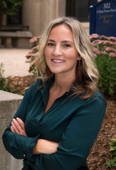 Headshot of Helen Clarke, associate vice president for communications at Carleton College