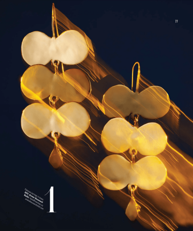 a pair of paloma earrings