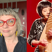Collage of headshots of Stephanie Cox and Gao Hong.