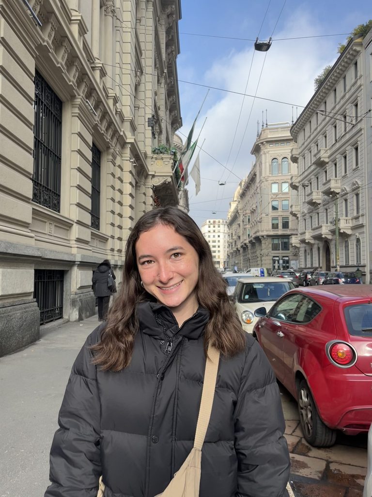Photo of Katie on a city street