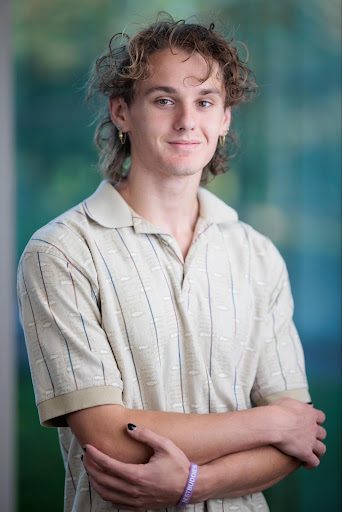 Upper-body shot of Sam Watson-Stevens