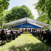Wide shot of Carleton's 2026 Commencement.